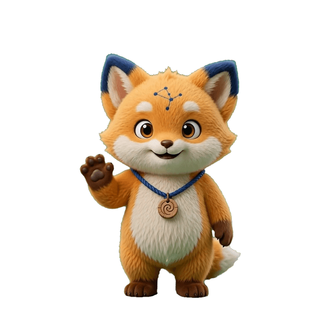 Welcome mascot